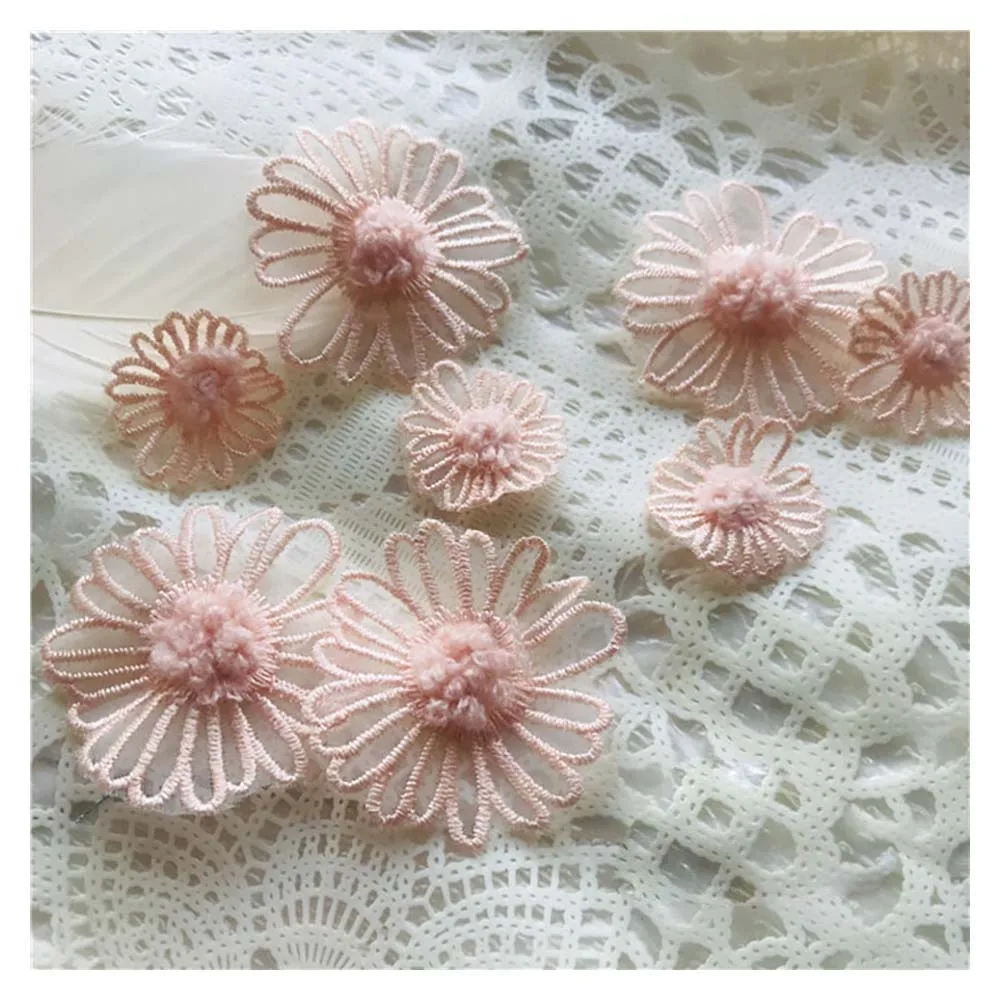 Flower Appliques 10pcs Nude Pink Embroidery Lace Floral Patches for Dress Sweater Clothes Mending Holes 1.2in/2in Wide L14F16
Flower Appliques 10pcs Nude Pink Embroidery Lace Floral Patches for Dress Sweater Clothes Mending Holes 1.2in/2in Wide L14F16