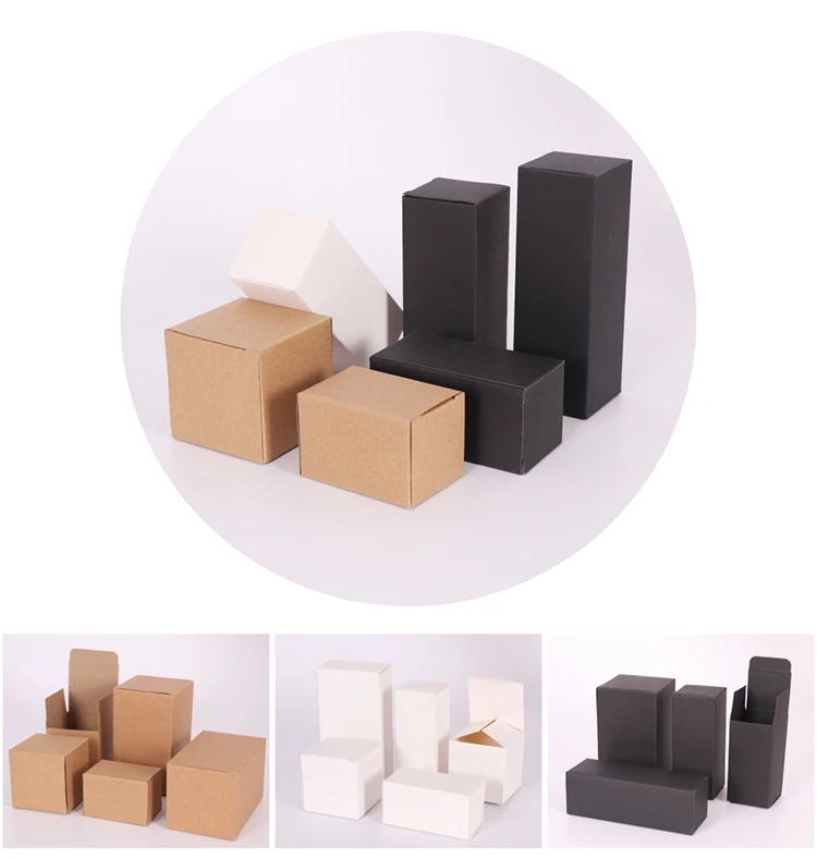 Brown/White/Black Blank Paper Box Cosmetic Packing Box Craft Candle Cookies Candy Gift Packaging Boxes100pcs/lot
Brown/White/Black Blank Paper Box Cosmetic Packing Box Craft Candle Cookies Candy Gift Packaging Boxes100pcs/lot