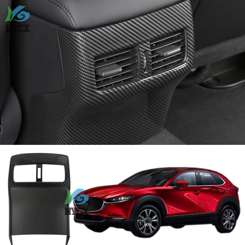 Крышка заднего вентиляционного отверстия из углеродного волокна для Mazda CX30 CX-30 2020 2021, крышка заднего подлокотника
Крышка заднего вентиляционного отверстия из углеродного волокна для Mazda CX30 CX-30 2020 2021, крышка заднего подлокотника