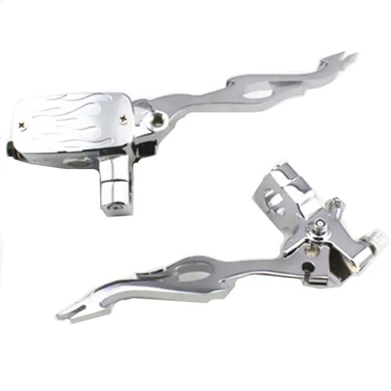 Chrome 1" 25mm Handle bar Flame Master Brake Cylinder Lever Motorcycle For harley Yamaha Honda Kawasaki Suzuki Ducati KtN
Chrome 1" 25mm Handle bar Flame Master Brake Cylinder Lever Motorcycle For harley Yamaha Honda Kawasaki Suzuki Ducati KtN