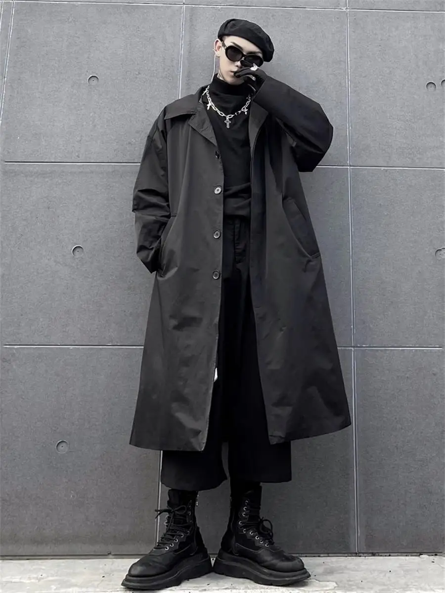 Windbreaker men's ins dark loose oversize mid-length over-the-knee coat jacket net celebrity the same style handsome tide
Windbreaker men's ins dark loose oversize mid-length over-the-knee coat jacket net celebrity the same style handsome tide