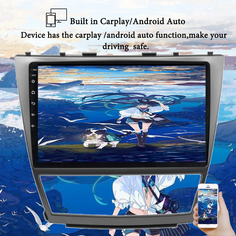 Автомобильный мультимедийный плеер Android 13.0 Automotivo радио для Toyota Camry 2007 2008 2009 2010 2011 GPS-навигация, кассета для головное устройство
Автомобильный мультимедийный плеер Android 13.0 Automotivo радио для Toyota Camry 2007 2008 2009 2010 2011 GPS-навигация, кассета для головное устройство