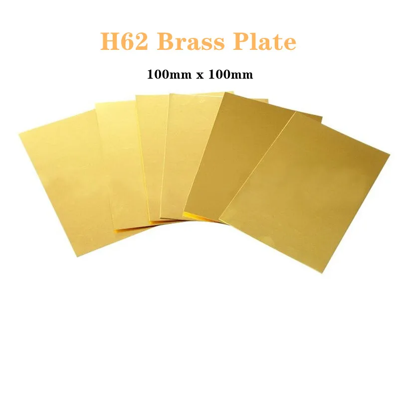 H62 Brass Sheet Thickness 0.5/0.8/1/1.5/2*100*100mm Brass Plate Customized Size CNC Frame Model Mould DIY Contruction Brass Pad
H62 Brass Sheet Thickness 0.5/0.8/1/1.5/2*100*100mm Brass Plate Customized Size CNC Frame Model Mould DIY Contruction Brass Pad