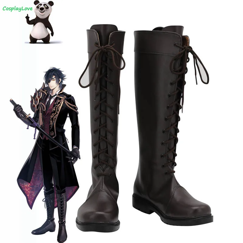 CosplayLove Touken Ranbu Shokudaikiri Mitsutada Black Shoes Cosplay Long Boots Leather Custom Made For Girl Female
CosplayLove Touken Ranbu Shokudaikiri Mitsutada Black Shoes Cosplay Long Boots Leather Custom Made For Girl Female