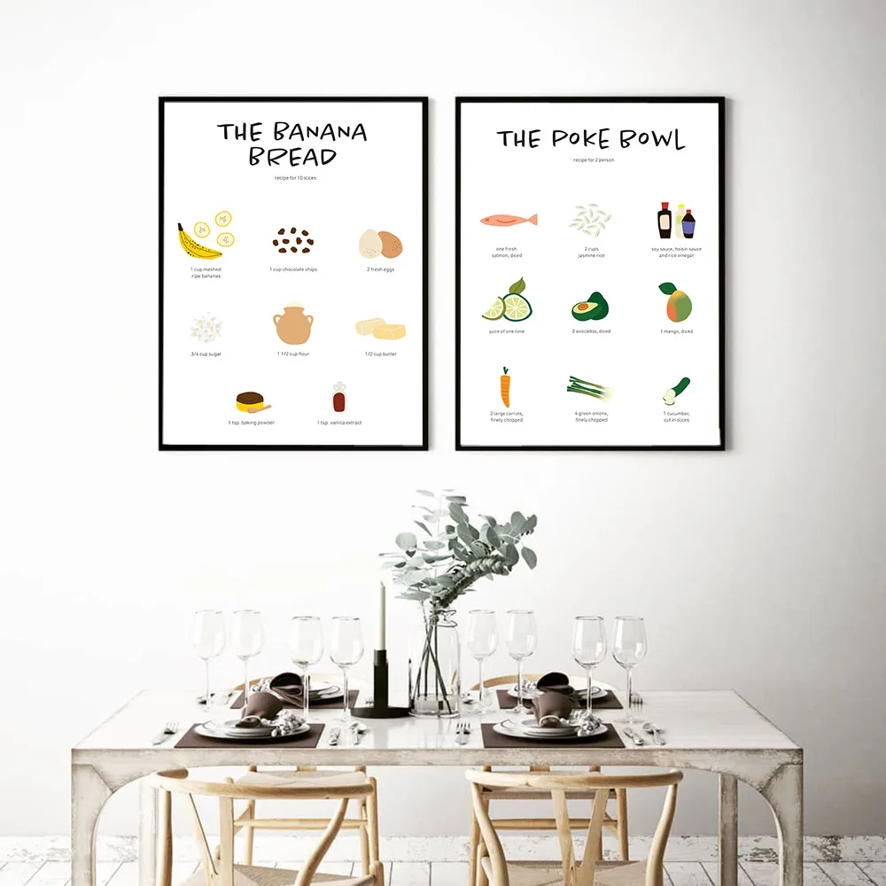 Nordic Style Home Decor Canvas Modern HD The Banana Bread Food Painting Pictures Wall Art Printed Modular For Kitchen Posters
Nordic Style Home Decor Canvas Modern HD The Banana Bread Food Painting Pictures Wall Art Printed Modular For Kitchen Posters