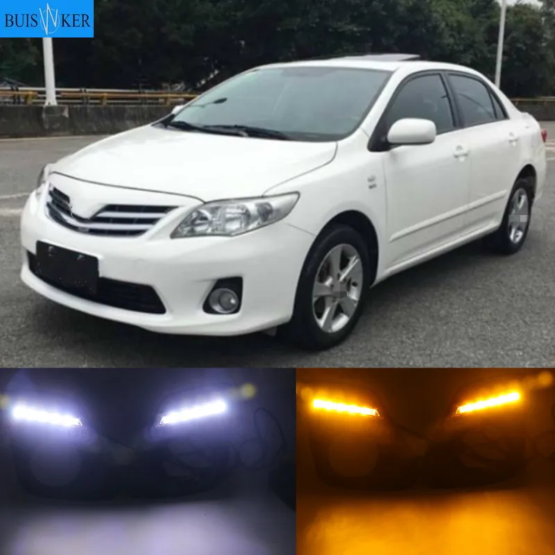 2PCS LED Daytime Running Light For Toyota Corolla 2011 2012 2013 Car Accessories Waterproof ABS 12V DRL Fog Lamp Decoration
2PCS LED Daytime Running Light For Toyota Corolla 2011 2012 2013 Car Accessories Waterproof ABS 12V DRL Fog Lamp Decoration