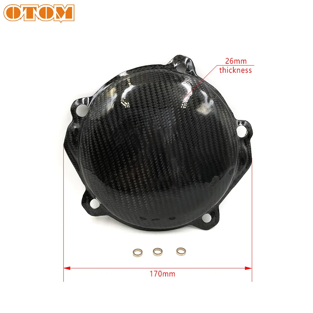 OTOM Motorcycle Clutch Cover-CC15 Carbon Fiber Motocross Engine Housing Protection Cover For HONDA CRF250R 2009-2017 Accessories
OTOM Motorcycle Clutch Cover-CC15 Carbon Fiber Motocross Engine Housing Protection Cover For HONDA CRF250R 2009-2017 Accessories