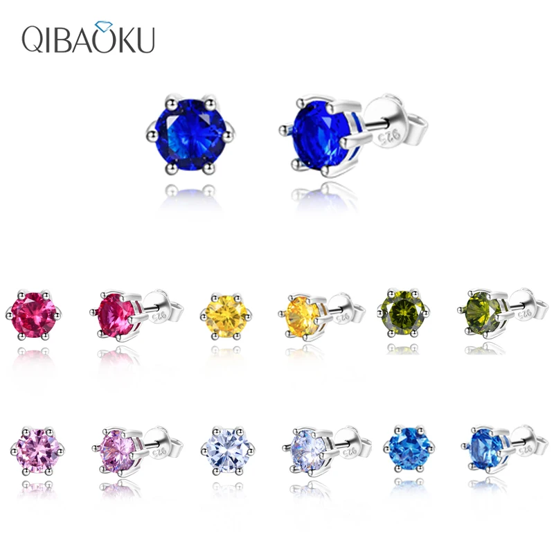 Real 925 Sterling Silver Earrings AAAAA Royal Blue Cubic Zircon Stud Earrings Women Fashion Fine Jewelry Party Wedding Gifts
Real 925 Sterling Silver Earrings AAAAA Royal Blue Cubic Zircon Stud Earrings Women Fashion Fine Jewelry Party Wedding Gifts