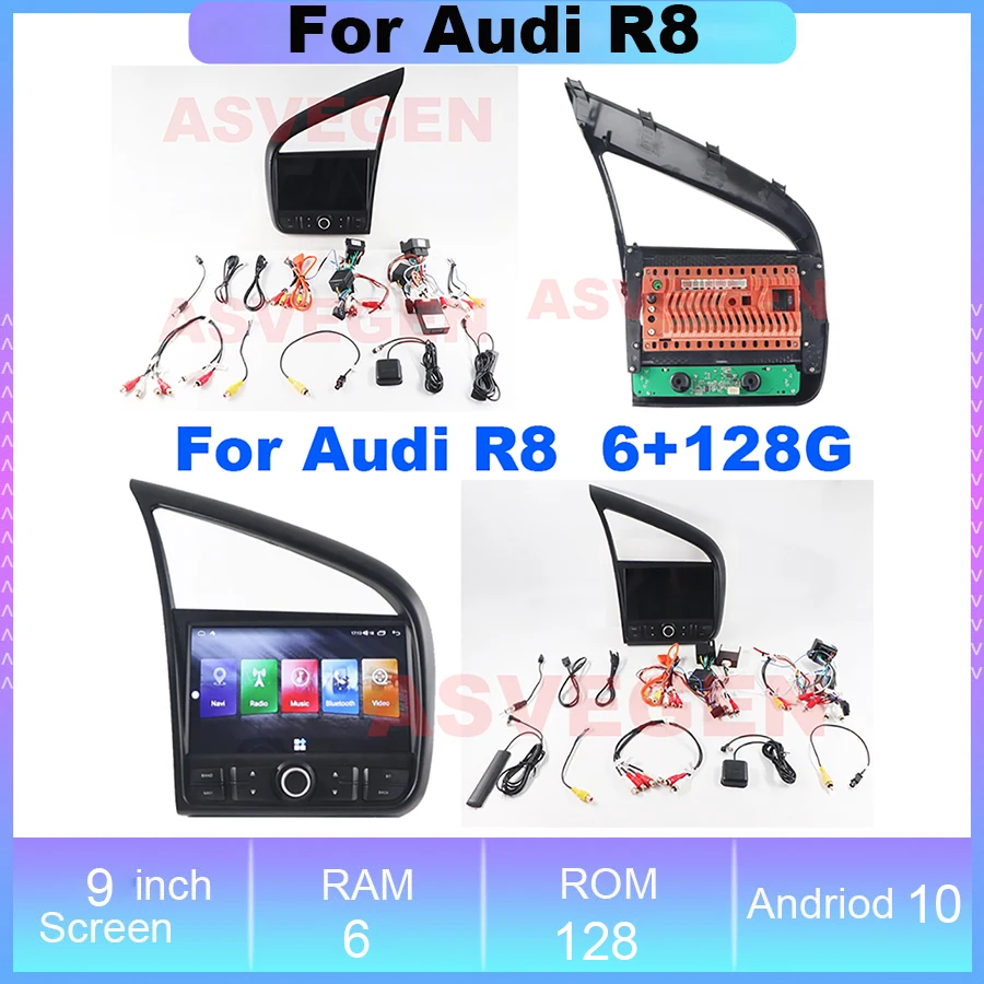 9" Android 10.0 For Audi R8 With 6+128G Right And Ledt Driver Multimedia NAVI Car Radio Stereo GPS Navigation Player
9" Android 10.0 For Audi R8 With 6+128G Right And Ledt Driver Multimedia NAVI Car Radio Stereo GPS Navigation Player