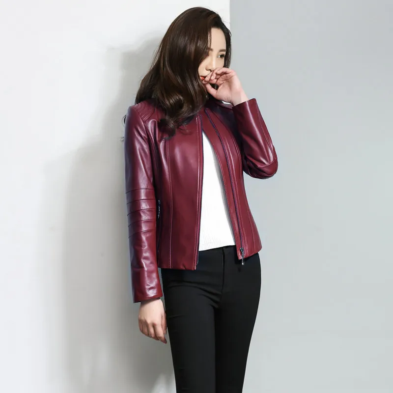 300% Real Sheepskin Coat Spring Autumn Jacket Women Genuine Leather Jacket Bomber Jackets for Women Clothes 2020 MY3902
300% Real Sheepskin Coat Spring Autumn Jacket Women Genuine Leather Jacket Bomber Jackets for Women Clothes 2020 MY3902