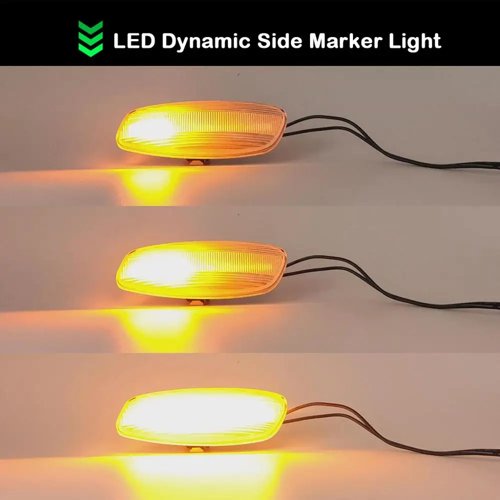 Динамический янтарный указатель поворота для Peugeot 207 308 3008 5008 RCZ Partner для Citroen C3 C4 C5 DS3 DS4 Светодиодный боковой габаритный фонарь
Динамический янтарный указатель поворота для Peugeot 207 308 3008 5008 RCZ Partner для Citroen C3 C4 C5 DS3 DS4 Светодиодный боковой габаритный фонарь