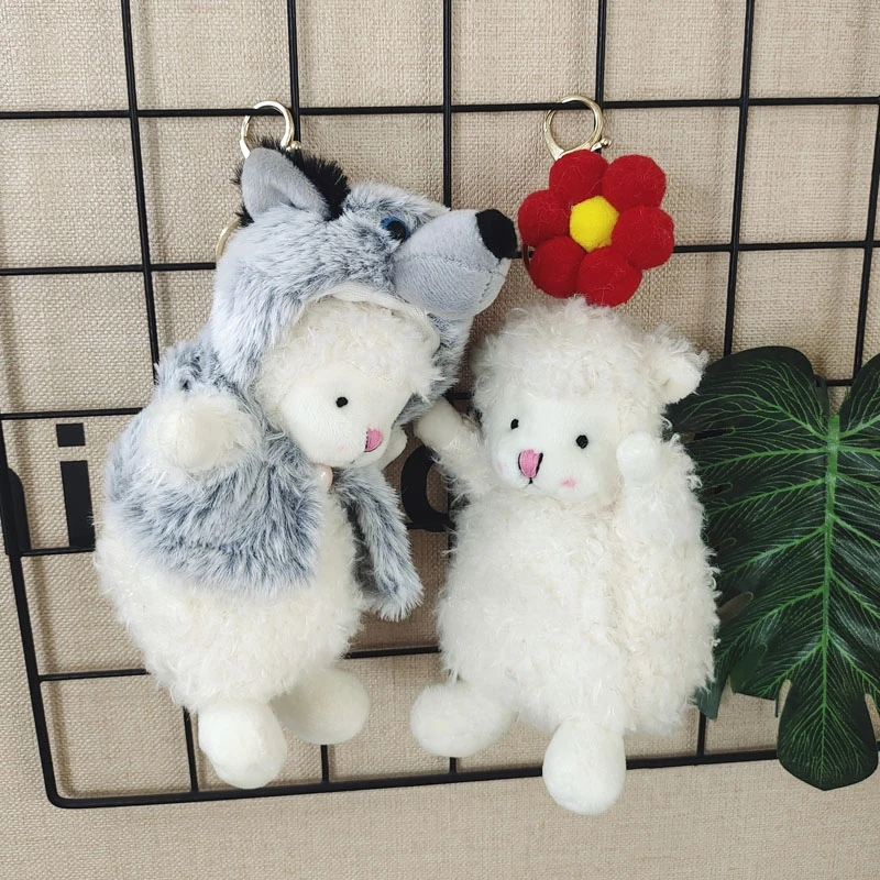 Cute Flower Sheep Pendant Plush Toys Soft Animal Key Chain Ring For Backpacks Peluche Kawaii Dolls Gifts For Girls Free Shipping
Cute Flower Sheep Pendant Plush Toys Soft Animal Key Chain Ring For Backpacks Peluche Kawaii Dolls Gifts For Girls Free Shipping