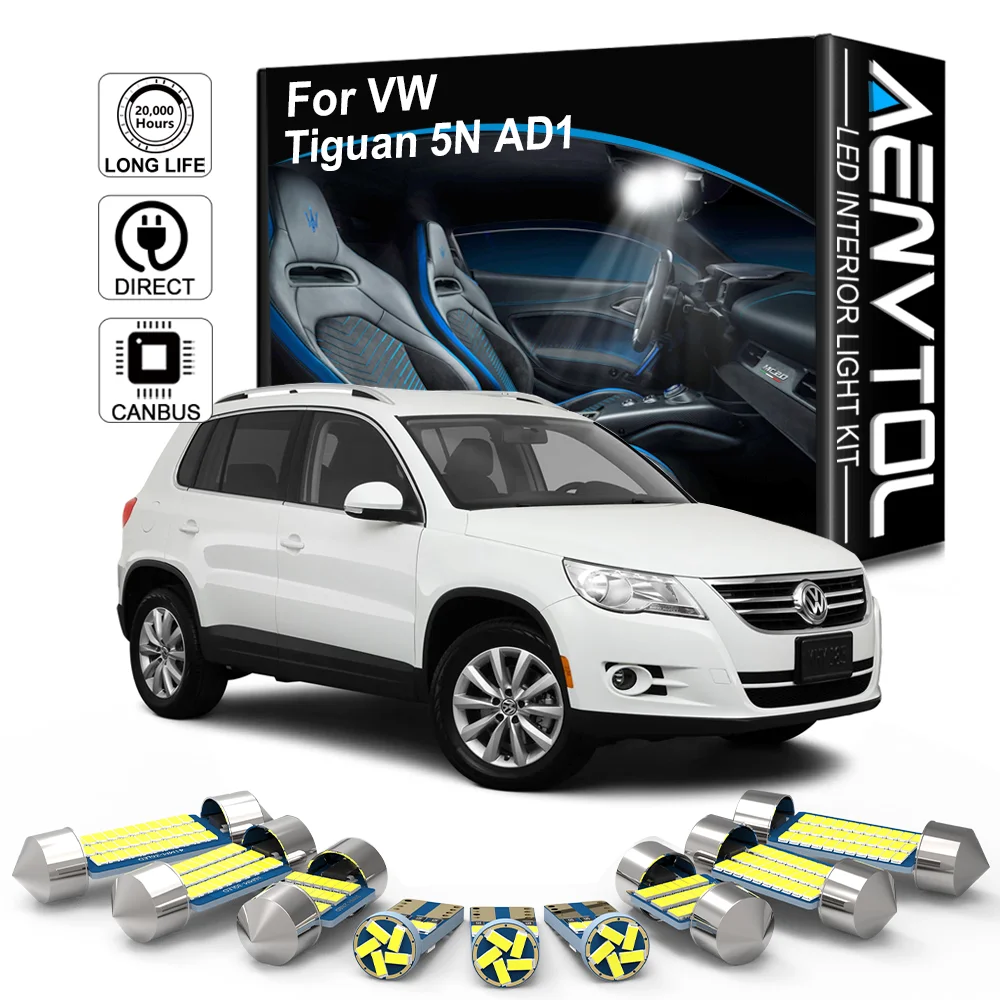 AENVTOL Auto LED Interior Dome Light Canbus For Volkswagen VW Tiguan 5N AD1 2007-2018 2020 SUV Trunk Light Car Accessories Kits
AENVTOL Auto LED Interior Dome Light Canbus For Volkswagen VW Tiguan 5N AD1 2007-2018 2020 SUV Trunk Light Car Accessories Kits