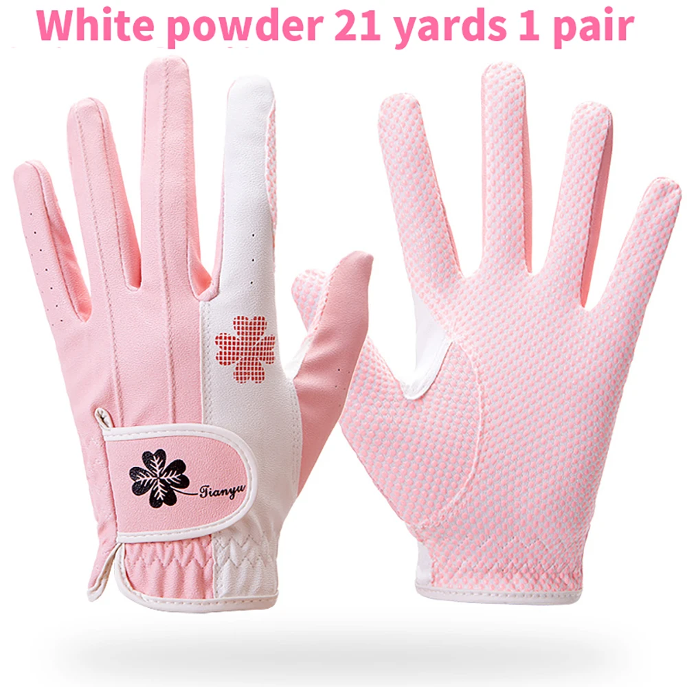 1 Pair Of Women Golf Gloves Soft Microfiber Silicone Anti-Slip Breathable Soft Gloves Outdoor Sports Gloves
1 Pair Of Women Golf Gloves Soft Microfiber Silicone Anti-Slip Breathable Soft Gloves Outdoor Sports Gloves