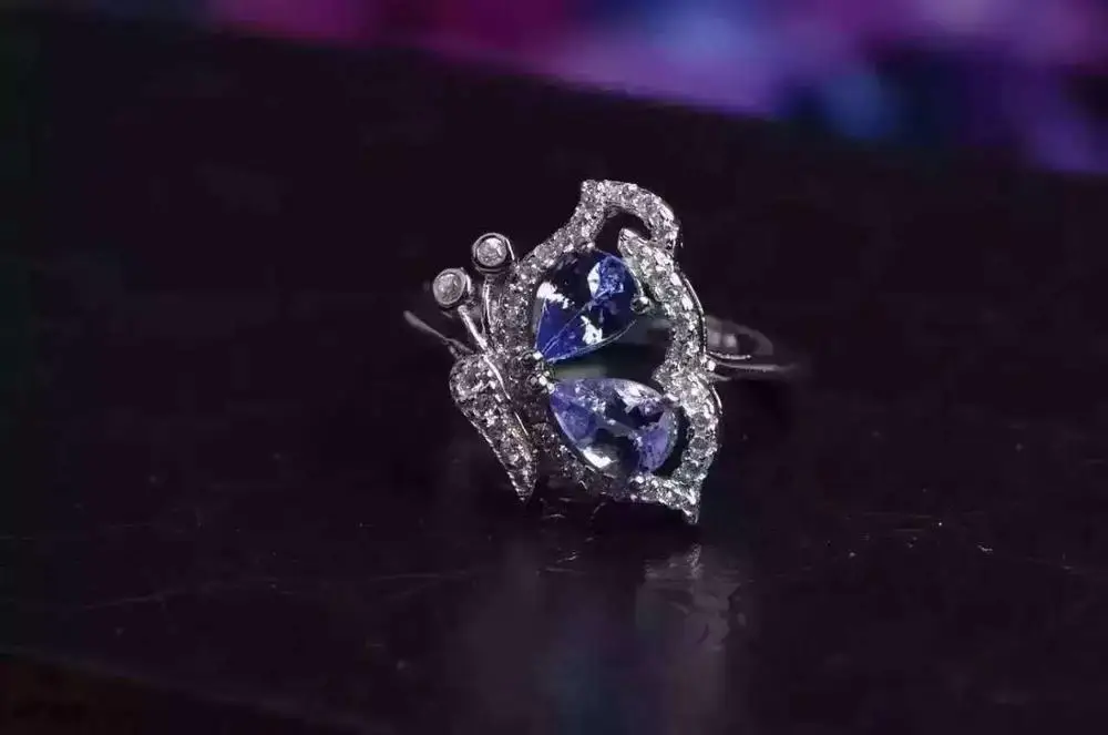 Natural And Real Tanzanite luxury ring ring Free shipping gemstone 925 sterling silver Fine jewelry
Natural And Real Tanzanite luxury ring ring Free shipping gemstone 925 sterling silver Fine jewelry