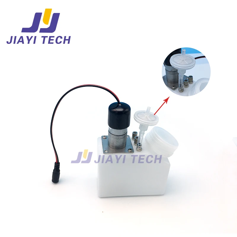 250ml CISS White Ink Recycle System Tankwith Stirrer Motor Damper Filter Float Connector for DTFL1800 Printer Modify Machine
250ml CISS White Ink Recycle System Tankwith Stirrer Motor Damper Filter Float Connector for DTFL1800 Printer Modify Machine