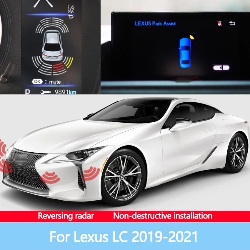 The Front And Rear Radar Blind Spot Warning Sound Indicator Of Car Reversing Image Is Suitable For Lexus LC 2019-2021
The Front And Rear Radar Blind Spot Warning Sound Indicator Of Car Reversing Image Is Suitable For Lexus LC 2019-2021
