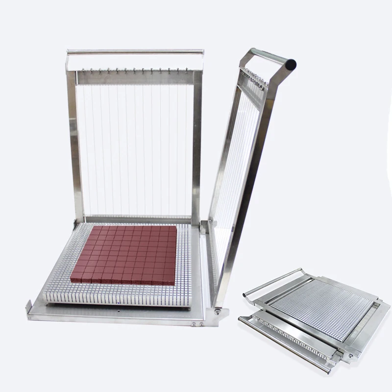 Mousse Chocolate Cutting Machine Manual Block Divider Machine Truffle Chocolate Guitar Cutter
Mousse Chocolate Cutting Machine Manual Block Divider Machine Truffle Chocolate Guitar Cutter