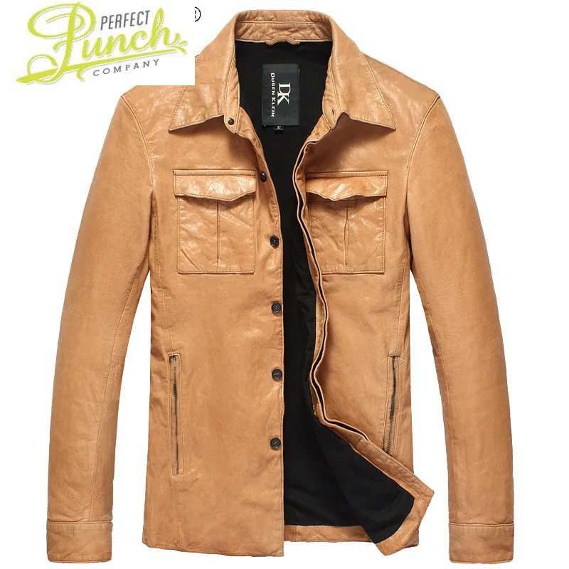 Jacket Men Men's Clothing Genuine Sheepskin Leather Jackets Motorcycle Coat Male Autumn Clothes Chaquetas LXR862
Jacket Men Men's Clothing Genuine Sheepskin Leather Jackets Motorcycle Coat Male Autumn Clothes Chaquetas LXR862