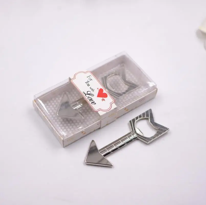 New Arrival "An Arrow Through A Heart" Beer Bottle Opener Western Wedding Gift for Guest
New Arrival "An Arrow Through A Heart" Beer Bottle Opener Western Wedding Gift for Guest