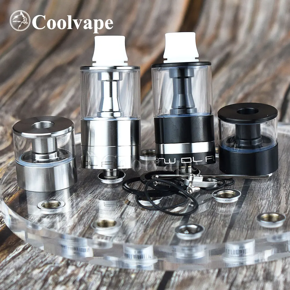 coolvape Dvarw DL FL RTA Atomizer 6.0ml Single Coil Building 24mm Rebuildable Tank airflow intake adjustable 316ss Tank rta
coolvape Dvarw DL FL RTA Atomizer 6.0ml Single Coil Building 24mm Rebuildable Tank airflow intake adjustable 316ss Tank rta