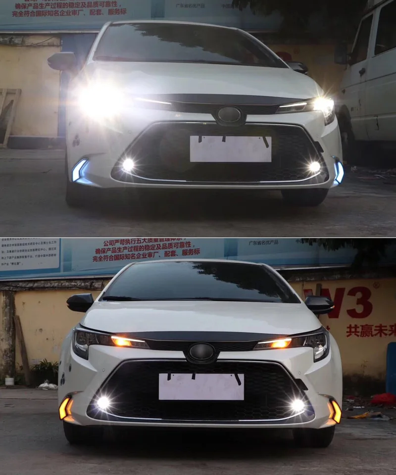 For Toyota Corolla L/LE/XLE US 2019 2020 Dynamic Yellow Turn Signal Waterproof ABS 12V Car DRL Lamp LED Daytime Running Light
For Toyota Corolla L/LE/XLE US 2019 2020 Dynamic Yellow Turn Signal Waterproof ABS 12V Car DRL Lamp LED Daytime Running Light