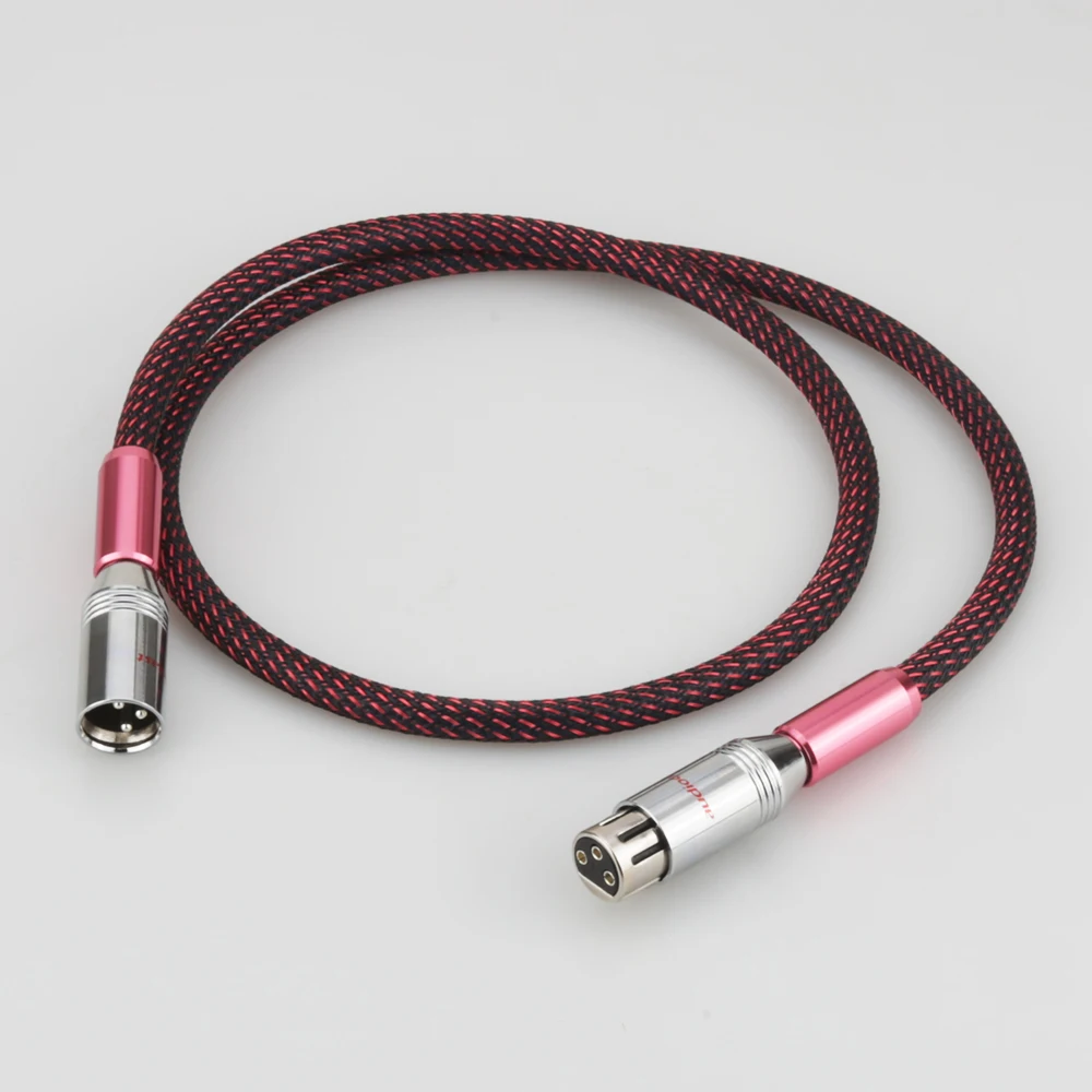 Audiocrast AES/EBU Digital Audio Cable Silver Balanced XLR Plug Pre Amp HiFi A10
Audiocrast AES/EBU Digital Audio Cable Silver Balanced XLR Plug Pre Amp HiFi A10
