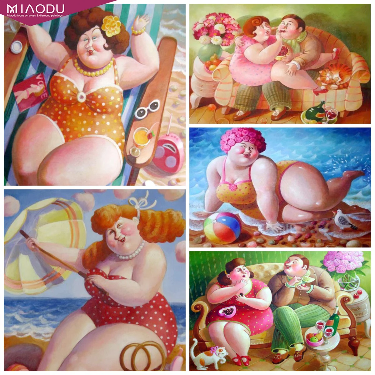 Sexy Fat Lady 5d Diy Diamond Painting Cartoon Woman Cross Stitch Kits Embroidery Handmade Art Mosaic Home Decor Gifts
Sexy Fat Lady 5d Diy Diamond Painting Cartoon Woman Cross Stitch Kits Embroidery Handmade Art Mosaic Home Decor Gifts
