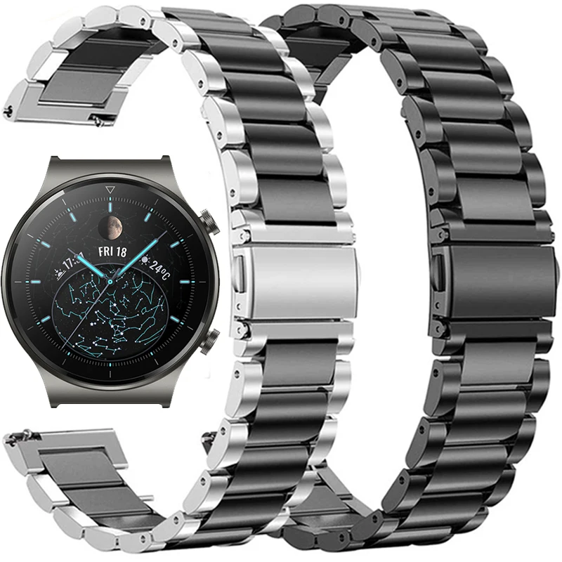 Ремешок из нержавеющей стали для Huawei Watch GT 2 Pro/GT 2 46 мм 2E, металлический Смарт-браслет 22 мм для HONOR Magic 2 Correa
Ремешок из нержавеющей стали для Huawei Watch GT 2 Pro/GT 2 46 мм 2E, металлический Смарт-браслет 22 мм для HONOR Magic 2 Correa