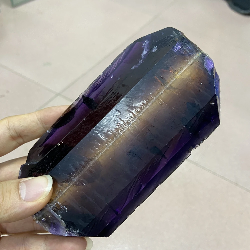 1PCS /alot 360-400g uncut no polishing crystal Hydrothermal Quartz material Laboratory ametrine rough
1PCS /alot 360-400g uncut no polishing crystal Hydrothermal Quartz material Laboratory ametrine rough