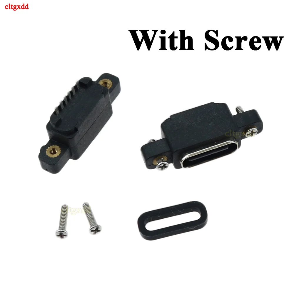 5-50pcs USB 3.1 Type-C 6Pin Female SMD DIP Connector With Screw Hole For DIY PCB Design High Current Fast Charging Port
5-50pcs USB 3.1 Type-C 6Pin Female SMD DIP Connector With Screw Hole For DIY PCB Design High Current Fast Charging Port
