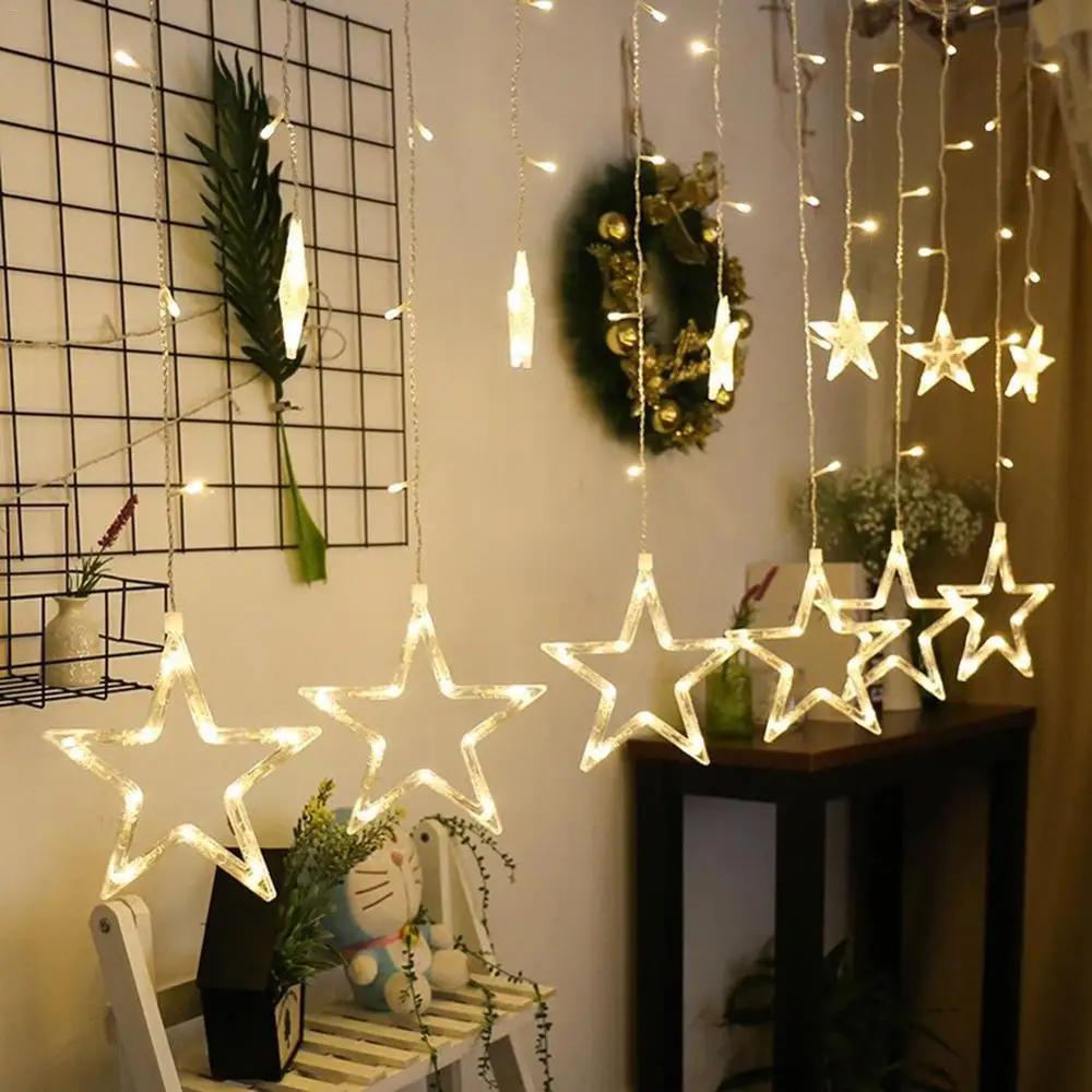 LED Star fairy Lights string Christmas Garland led Indoor home party decoration String light for Wedding Holiday 110V 220V
LED Star fairy Lights string Christmas Garland led Indoor home party decoration String light for Wedding Holiday 110V 220V