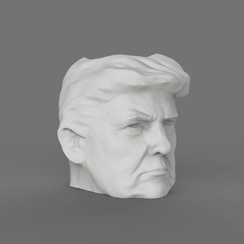The concrete flowerpot silicone mold trump flowerpot character design potted furnishing decorative concrete basin silicone mold
The concrete flowerpot silicone mold trump flowerpot character design potted furnishing decorative concrete basin silicone mold