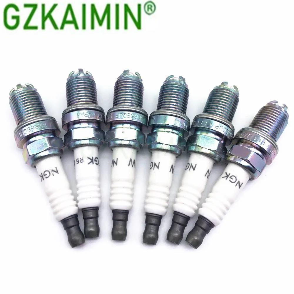 Set 6 PCS OEM 12120037607 Spark Plug For BMW E39 E46 M54 M62 E38 E65 E34 E36 Z3 320 528 Double Laser Platinum BKR6EQUP 3199
Set 6 PCS OEM 12120037607 Spark Plug For BMW E39 E46 M54 M62 E38 E65 E34 E36 Z3 320 528 Double Laser Platinum BKR6EQUP 3199
