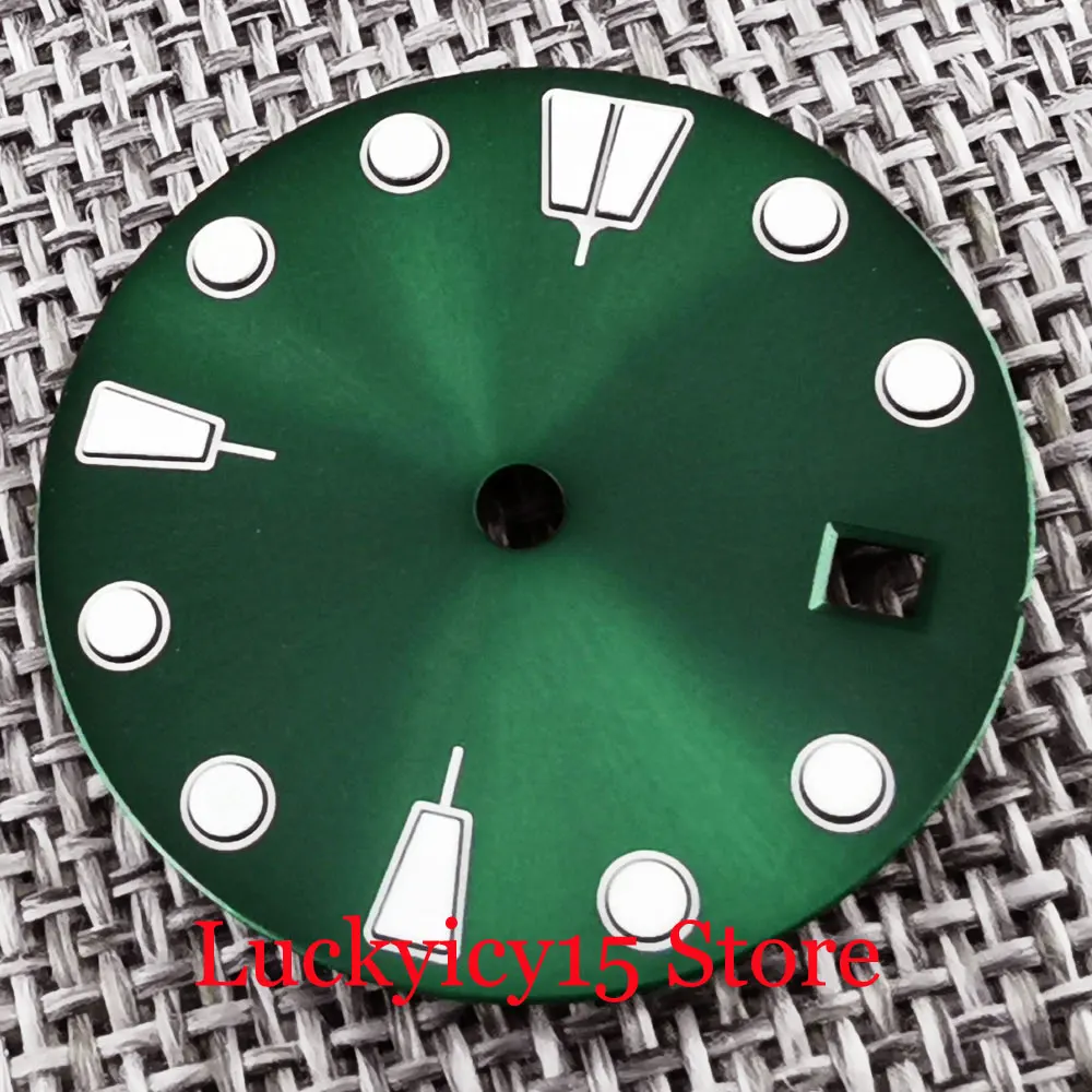New Sterile 29mm Blue/Green Watch Dial Plate Date Window Fit MIYOTA 8215 DG MINGZHU 2813 Automatic Movement
New Sterile 29mm Blue/Green Watch Dial Plate Date Window Fit MIYOTA 8215 DG MINGZHU 2813 Automatic Movement
