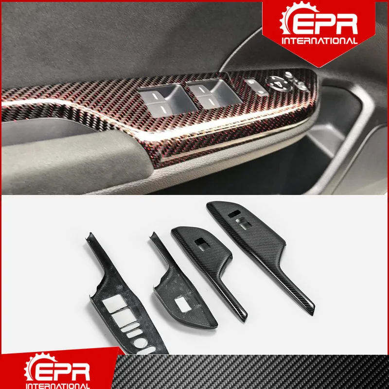 For Civic Type R FK8 2017+ Carbon Fiber Door Window Switch Trim (RHD only) FK8 Interior Glossy Carbon Inner Garnish Cover Part 
For Civic Type R FK8 2017+ Carbon Fiber Door Window Switch Trim (RHD only) FK8 Interior Glossy Carbon Inner Garnish Cover Part