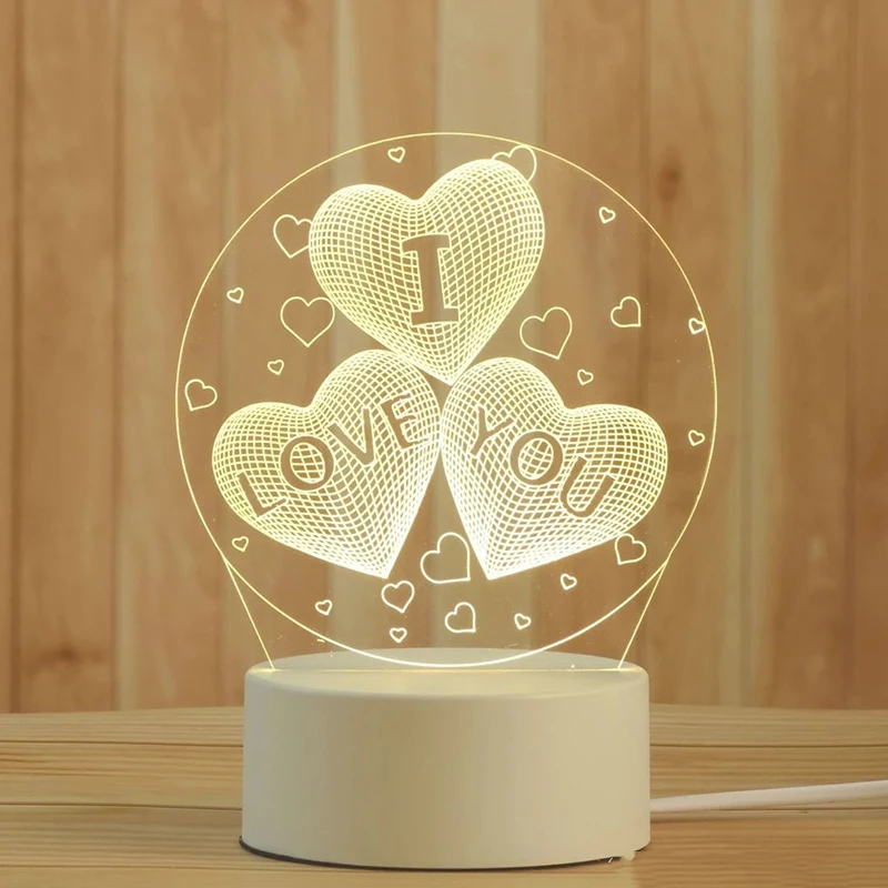 Creative 3D Night Lamp Acrylic Desktop Nightlight Boys and Girls Holiday Gift Decorative Night Lamp Bedroom Bedside Table Lamp
Creative 3D Night Lamp Acrylic Desktop Nightlight Boys and Girls Holiday Gift Decorative Night Lamp Bedroom Bedside Table Lamp