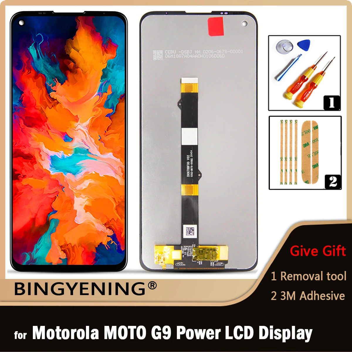 Для Motorola Moto G9 Power XT2091-3 XT2091-4 полный ЖК-экран сенсорный дигитайзер в сборе с заменой рамки
Для Motorola Moto G9 Power XT2091-3 XT2091-4 полный ЖК-экран сенсорный дигитайзер в сборе с заменой рамки