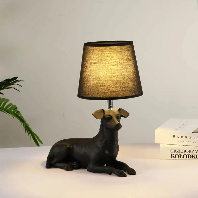 Modern Puppy Table Lamp Nordic LED Dog Desk Lights for Living Room Bedroom Bedside Home Decor Resin Animal Lamp Light Fixtures
Modern Puppy Table Lamp Nordic LED Dog Desk Lights for Living Room Bedroom Bedside Home Decor Resin Animal Lamp Light Fixtures