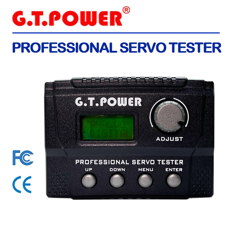 G.T.POWER Professional Servo Tester /Robot/Digital Steering Gear Performance Comprehensive Tester Narrow Frequency
G.T.POWER Professional Servo Tester /Robot/Digital Steering Gear Performance Comprehensive Tester Narrow Frequency