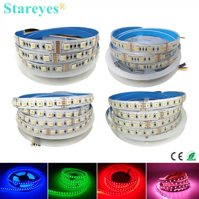 Лента светодиодная SMD 5050 60 96 LED/m 5m RGBCCT 5 в 1, 12 В постоянного тока 24 В, 5 в 1
Лента светодиодная SMD 5050 60 96 LED/m 5m RGBCCT 5 в 1, 12 В постоянного тока 24 В, 5 в 1