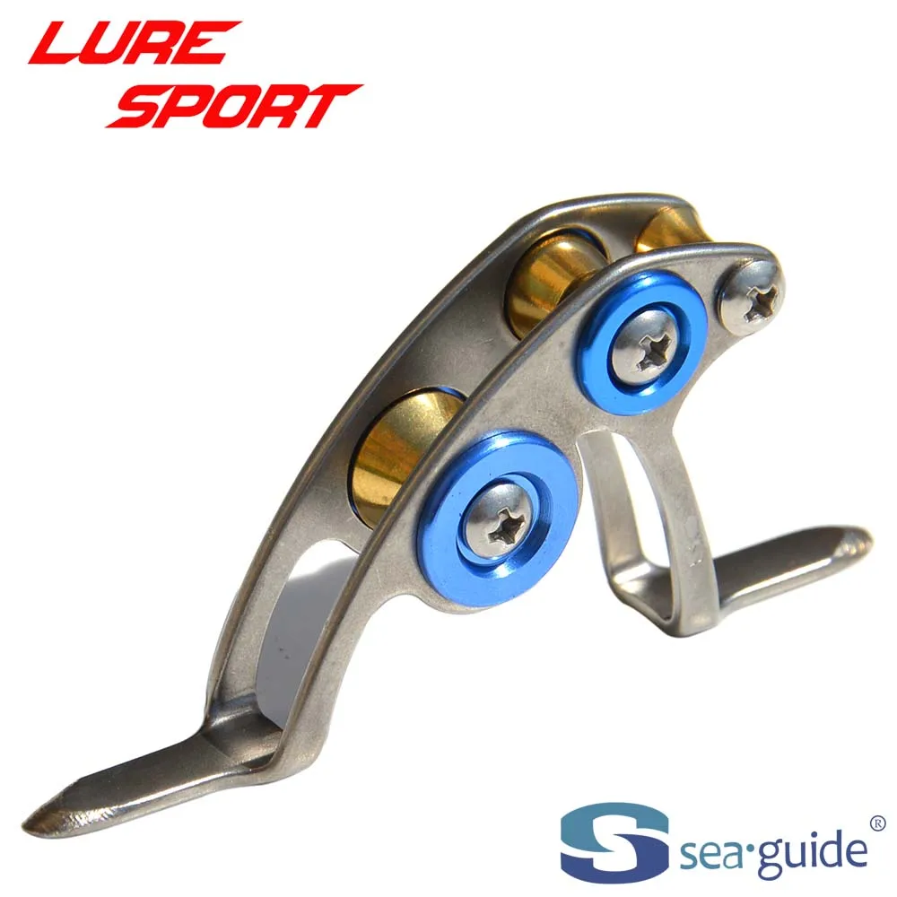SEAGUIDE SCXRHG Steel frame Brass Rollers guide Heavy Duty Boat Fishing Rod Building component Repair DIY Accessory
SEAGUIDE SCXRHG Steel frame Brass Rollers guide Heavy Duty Boat Fishing Rod Building component Repair DIY Accessory