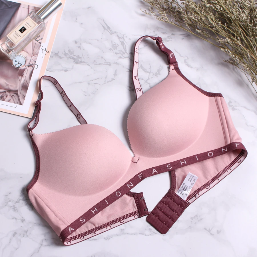 Women Sexy Bras Push Up Bra Lingerie Bralette Full Cup Wire Free Brassiere Fashion Soft Underwear Letter Straps
Women Sexy Bras Push Up Bra Lingerie Bralette Full Cup Wire Free Brassiere Fashion Soft Underwear Letter Straps