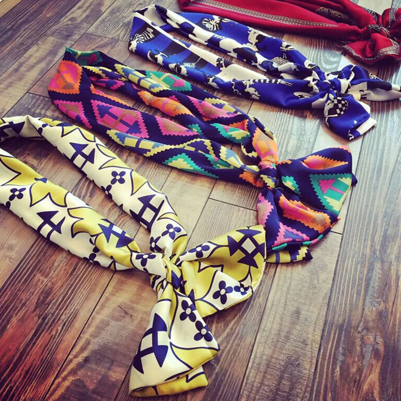Small Long Imitation Silk Scarf For Women Double-Sided Clean printing Professional Neckerchief Accessories Women's Neck Scarves
Small Long Imitation Silk Scarf For Women Double-Sided Clean printing Professional Neckerchief Accessories Women's Neck Scarves