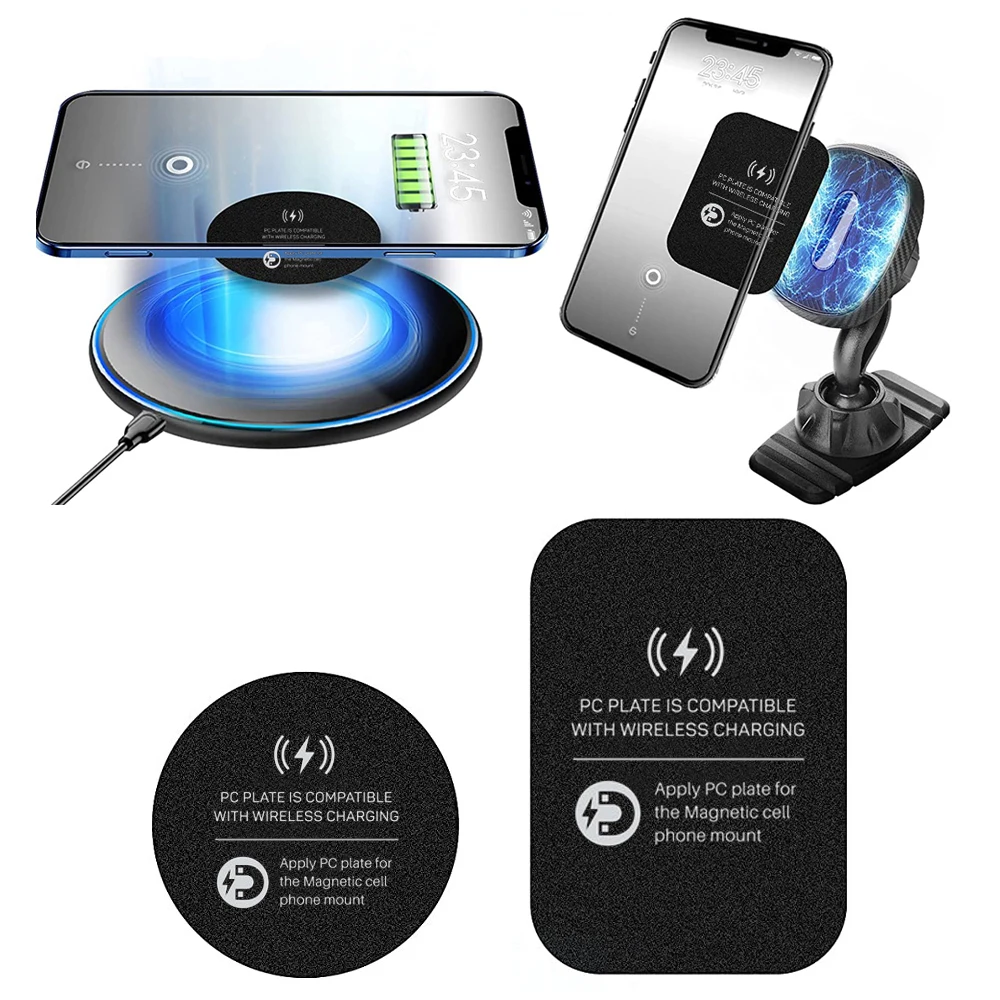 Metal Plate Disk Sheet for Wireless Charger Magnetic Car Phone Holder Sticker for iPhone 13 12 11 Pro Max Xs Xr X 8 Plus Huawei
Metal Plate Disk Sheet for Wireless Charger Magnetic Car Phone Holder Sticker for iPhone 13 12 11 Pro Max Xs Xr X 8 Plus Huawei