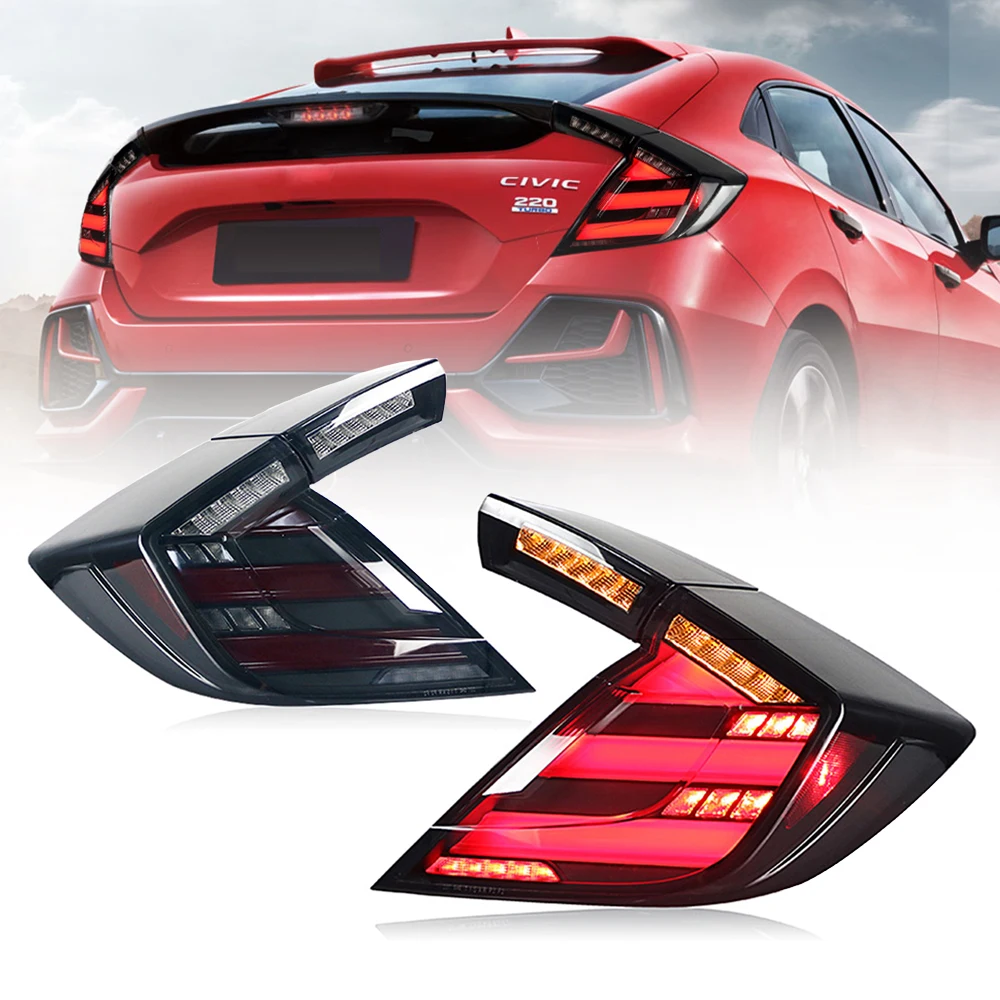 Дымчатые задние фары для Honda Civic Hatchback 2016-2020, светодиодные лампы в сборе, автомобильные аксессуары, автозапчасти
Дымчатые задние фары для Honda Civic Hatchback 2016-2020, светодиодные лампы в сборе, автомобильные аксессуары, автозапчасти