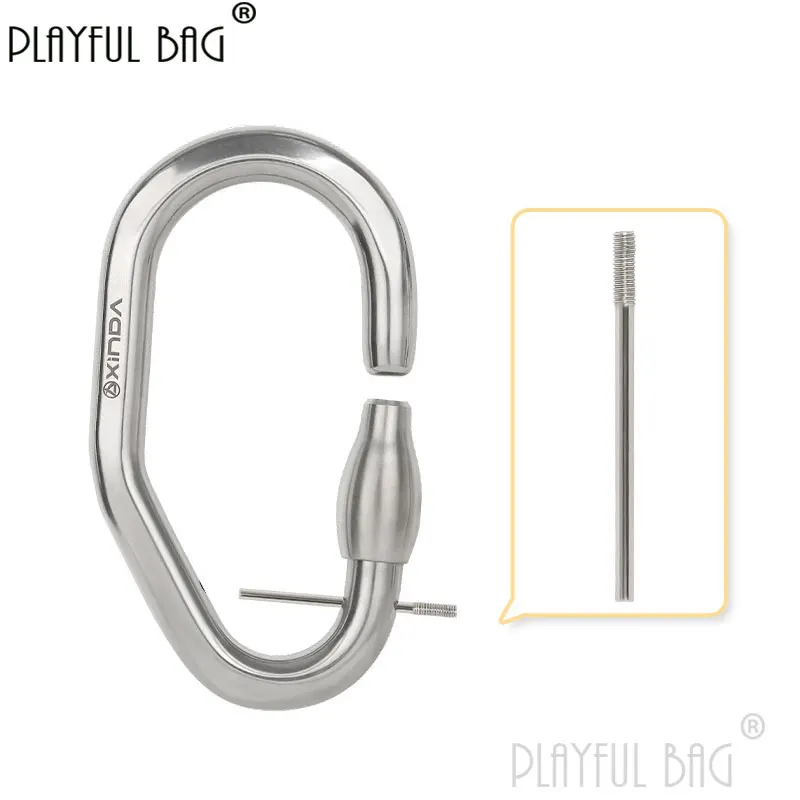 Playful bag Special protection main lock safety buckle for outdoor high-altitude entertainment facility Protection parts ZL163
Playful bag Special protection main lock safety buckle for outdoor high-altitude entertainment facility Protection parts ZL163