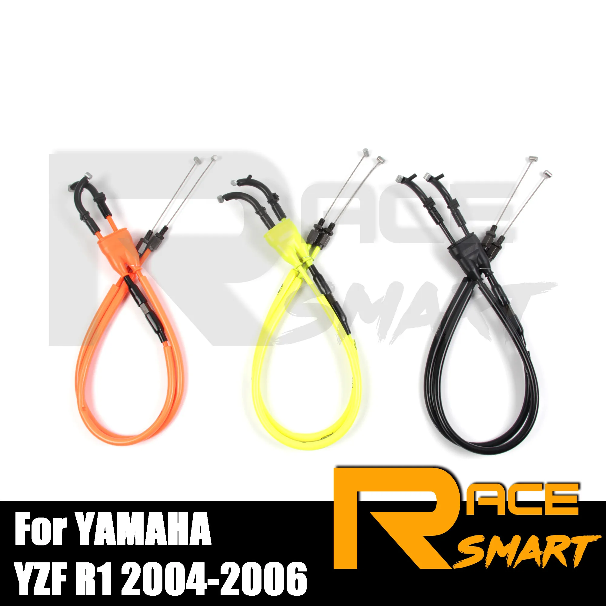 YZF R1 2004-2006 1 Pair Motorcycle Throttle Cables Stainless Steel Wire Line For YAMAHA 2005 YZFR1 YZF-R1 Black Orange Yellow
YZF R1 2004-2006 1 Pair Motorcycle Throttle Cables Stainless Steel Wire Line For YAMAHA 2005 YZFR1 YZF-R1 Black Orange Yellow