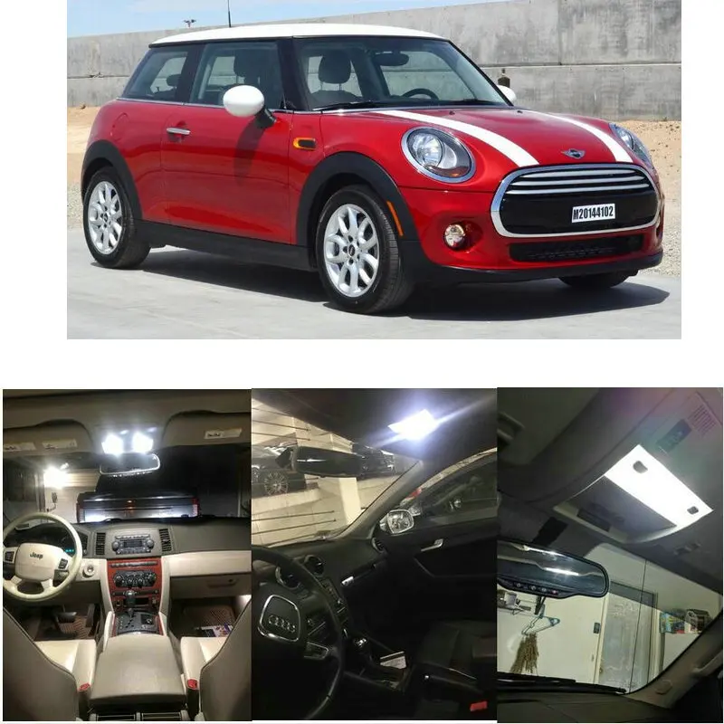 LED interior lighting complete set For Mini R50 R53 One, Cooper, Cooper S Mini R55 Clubman
LED interior lighting complete set For Mini R50 R53 One, Cooper, Cooper S Mini R55 Clubman