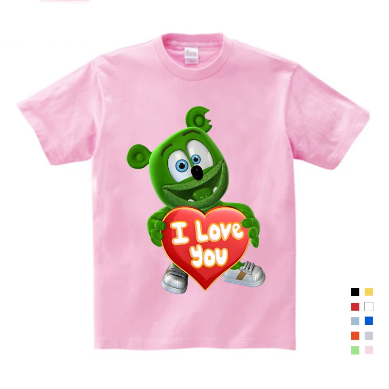 boys clothes children Short Sleeve T-Shirts For Boys Girl Gummy Bears Print Casual t shirt Kids Clothing TShirt Size 3 4 5Years
boys clothes children Short Sleeve T-Shirts For Boys Girl Gummy Bears Print Casual t shirt Kids Clothing TShirt Size 3 4 5Years
